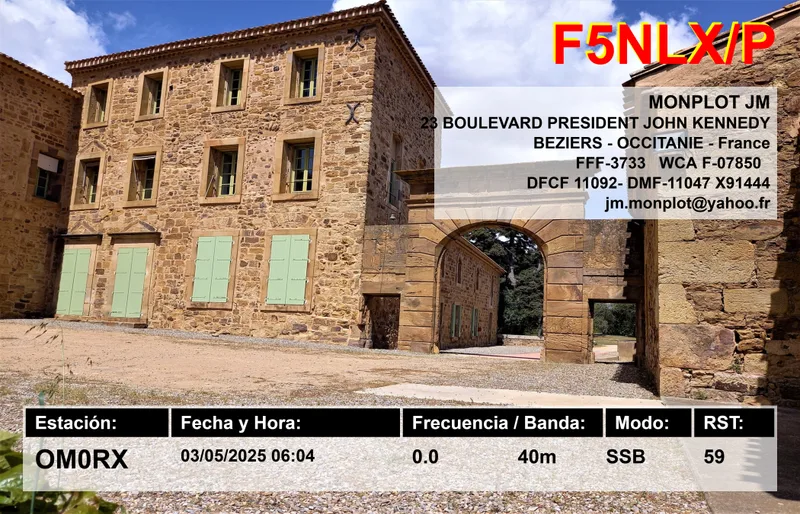 QSL card