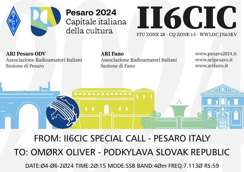 QSL card