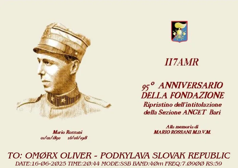 QSL card