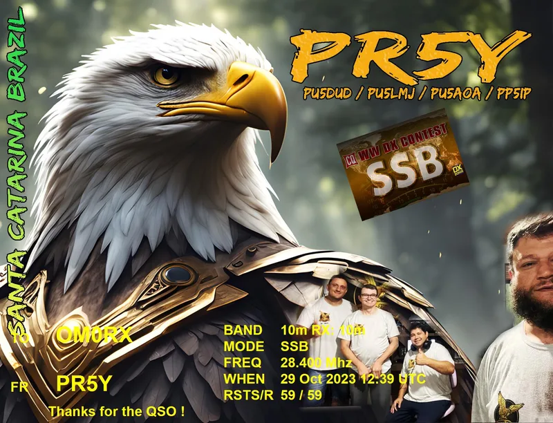 QSL card