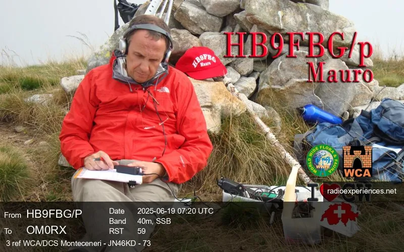 QSL card