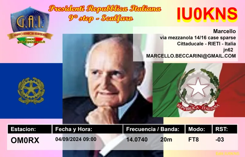 QSL card