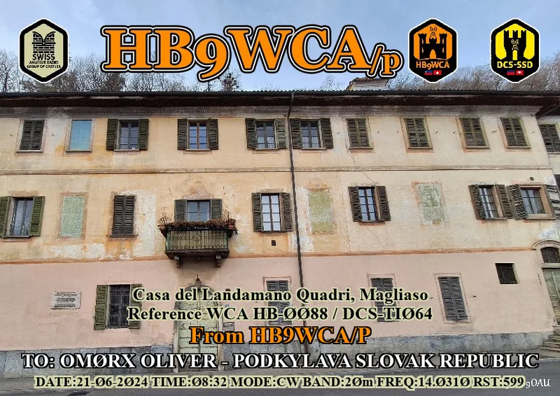 QSL card